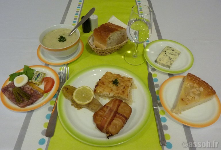 Repas ASSOH L'ORANGERIE HAYANGE