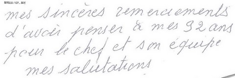 Témoignages clients ASSOH L'ORANGERIE